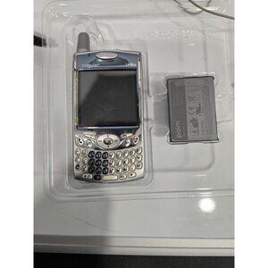 Rare -Palm Treo 650 - Gray and Silver ( Cingular With Box and complete
